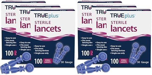 TRUEplus Single-Use Sterile Lancets Bundle, 28G, 300 Pack
