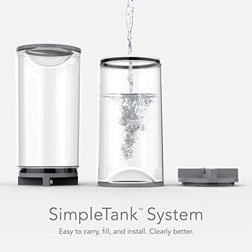 Vornado EV100 Evaporative Whole Room Humidifier with SimpleTank, Easy-Fill, 1 Gallon Capacity, 2 Speeds, Electronic Humidistat, Antimicrobial Treated Wick, Perfect for Home, Bedroom, and Living Room