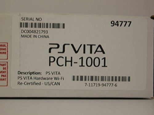 Sony PlayStation Vita Wi-Fi (Renewed)