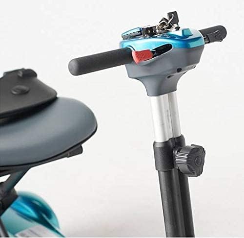 EV RIDER Transport AF Plus Automatic Folding Scooter with Remote - Lithium Battery Lightweight Travel Mobility Scooter - 49 lbs Total (Blue), S21AF