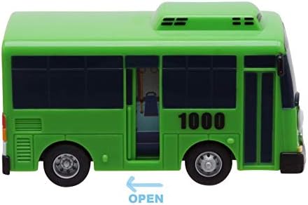 The Little Bus Tayo - Rogi Bus Cars Toy Pull-Back Motor Vehicle Ride car Toys for Kids (Rogi)
