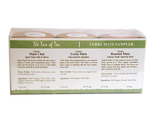 The Tao of Tea Yerba Mate Sampler, 3 Count