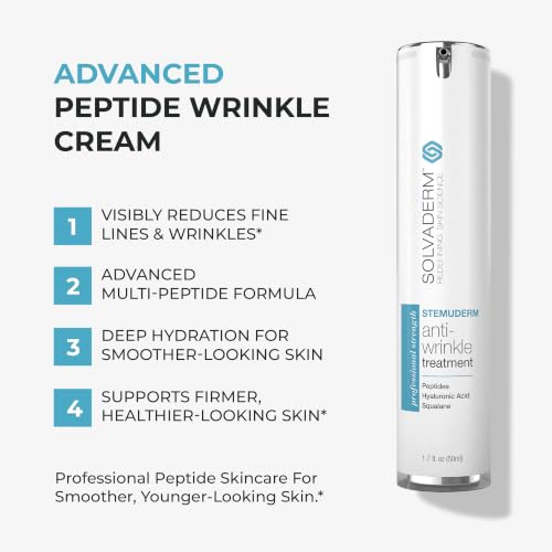Stemuderm Face & Eye Cream - Anti Aging Skincare - Daily Moisturizer for Fine Lines