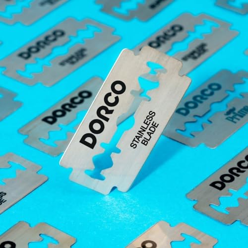 Dorco ST300 Platinum Extra Double Edge Razor Blades - 200 Count