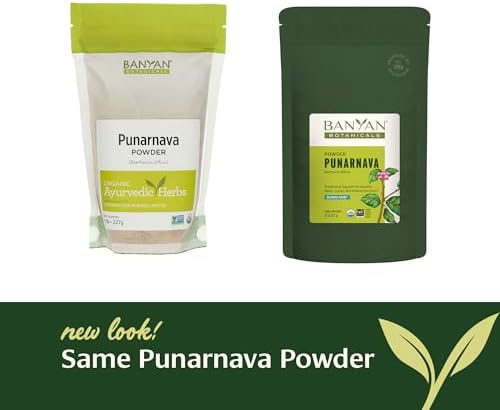 Banyan Botanicals Punarnava Powder – Organic Punarnava (Boerhavia Diffusa) – Traditional Support for Healthy Weight Management* – ½ lb. –