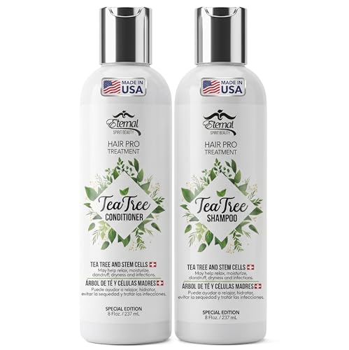 Eternal Spirit Beauty Hair Pro Tea Tree Set – Shampoo & Conditioner with Stem Cells