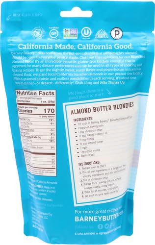 Barney Butter Almond Flour, 13 Ounce, Non-GMO, Gluten Free, Keto, Paleo, Vegan