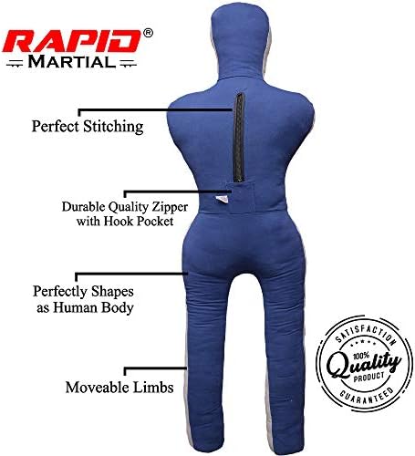 MMA Doctor Bane MMA Grappling Submission Dummy Wrestling BJJ Judo Karate Punching Bag - UNFILLED-6 Feet…