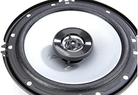 Kenwood 6-1/2" 300W Max (60W RMS per Pair) 6.5" KFC 2-Way Sport Series Flush Mount Car Audio Door Coaxial Speakers