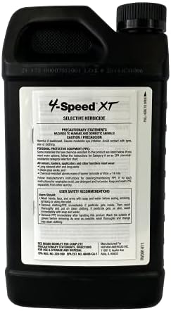 Nufarm 4-Speed XT Herbicide, Superior Broadleaf Weed Control, 32 oz
