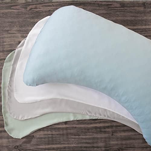 Honeydew Queen Side Pillow Case - Fits The Scrumptious and Essence Curved Pillows for Side Sleeping - Comfortable and Soft Cooling Viscose Made from
