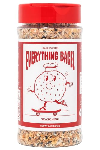 Bakers Club 8.5oz Mixed Black and White Sesame Seeds - Tuxedo blend for Sushi, Tuna, Stir Fry, Bread, Poke Bowls - Kosher, Gluten Free