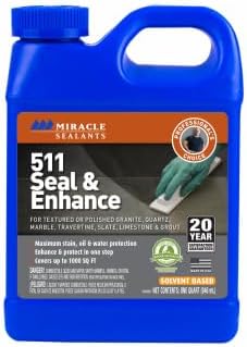 Rust-Oleum SEENQT6 Miracle Sealants 511 Seal & Enhance, Clear, 1 Qt