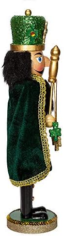 Kurt S. Adler 15-Inch Irish Nutcracker with Cape