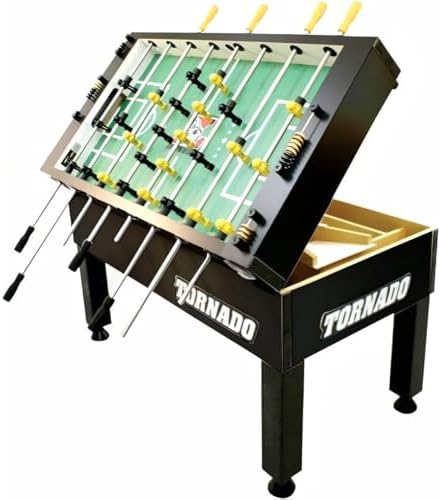 Tornado Tournament 3000 Foosball Table - Made in the USA - Commercial Quality for the Home - Incredible Table Soccer Game