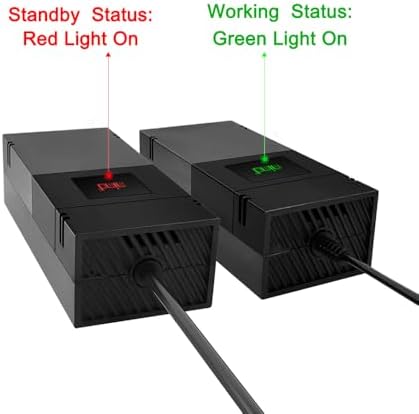 Power Supply for Xbox One, Lyyes Xbox one Power Brick Fast Charger 100-240V Updated Version