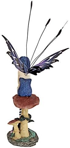 Design Toscano QS232725 Sapphire, The Pepperwand Fairy Statue,full color