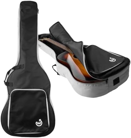 Wayfinder Standard Lightweight Electric Guitar Gig Bag (WF-GB-ELEC) | Travel Friendly with Adjustable Backpack Straps and Spacious Accessory Pocket