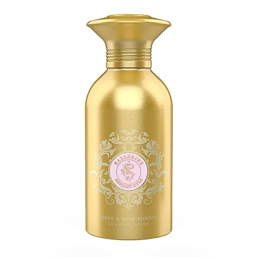 Talc-Free Body Powder for Women for Daily Use and After Bath - Ballerine 365 g (Puff not Included)