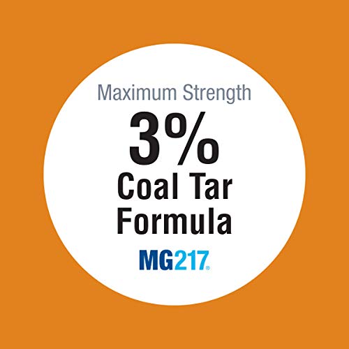 MG217 Psoriasis Medicated Conditioning 3% Coal Tar Shampoo 8 Fl Oz