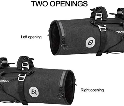 ROCKBROS Bikepacking Bike Handlebar Bag 7L-14L Waterproof for MTB Road