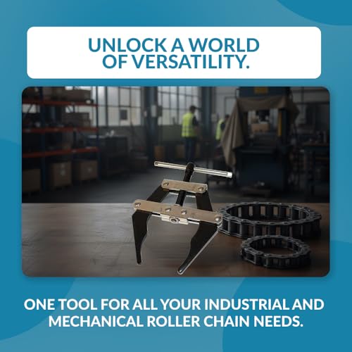 PGN Roller Chain Holder & Puller Tool for #60, #80 & #100 Chains