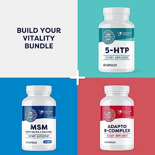VIMERGY Magnesium Glycinate Supplement, Vegan, 180 Capsules, 90 Servings
