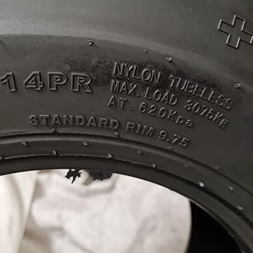 1 Tire 12-16.5 14 Ply NHS TL ROAD CREW Deeper Tread w/Rimguard Skid Steer Tires HD
