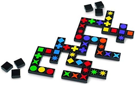 Mindware | Qwirkle: Travel (NEW) | Board Game | Ages 6+ | 2-4 Players | 45 Minutes Playing Time
