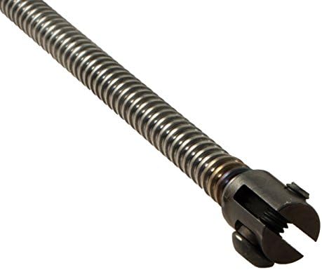 DCD 51100SLT Drain Cleaning Cable, 1/2" x 100' with Inner Core and Slotted Cable Couplings