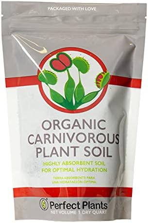 Perfect Plants Carnivorous Plant Soil, 4 qt, Venus Fly Trap Potting Mix