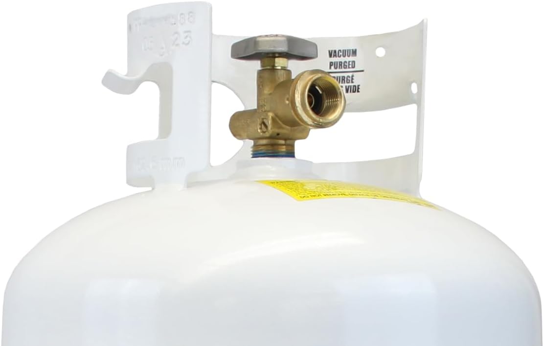 Flame King 40 Pound Steel Propane Tank Cylinder/Regulator/Mounting Rack Kit