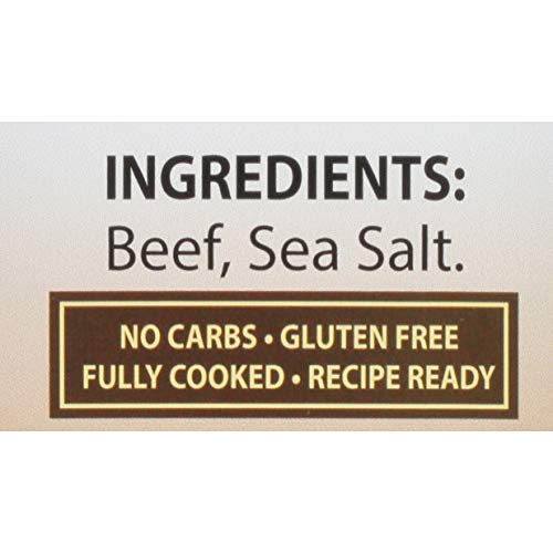 Keystone All Natural Ground Beef 14 Ounce Long Term Emergency Survival Food Canned Meat | Fully Cooked Ready to Eat | Gluten Free Family Pack of 1