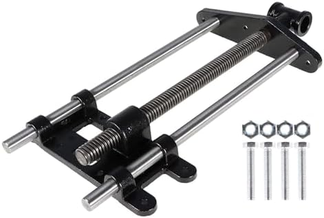 findmall 9 Inch Woodworking Front Vise Heavy-Duty Steel and Cast Iron Front Bench Vise - Fit for Woodworking Projects