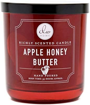DW Home Medium Single Wick Candle, Apple Honey Butter
