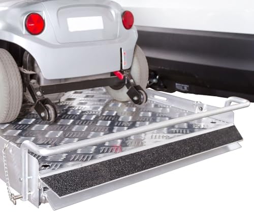 Hitch Wheelchair Carrier, 500 lb Cap, Tilt-A-Rack by Silver Spring