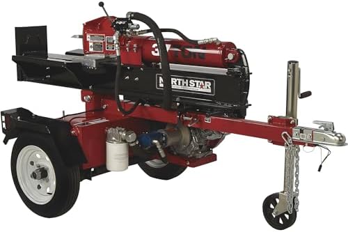 NorthStar Deluxe Horizontal/Vertical Log Splitter - 37-Ton Ram Force, 389cc Honda GX390 Engine