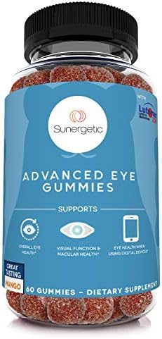 Premium Eye Support Gummies–Lutein Gummies with Zeaxanthin Supports Overall Eye Health