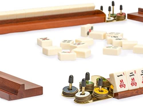 Yellow Mountain Imports Wooden Mahjong Racks