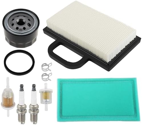 698754 499486 Air Filter 696854 Oil Filter for briggs stratton Intek Extended Life Series V-Twin 18-26 HP Engine 499486S Air AM125424 Oil Filter Kit