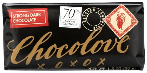 Chocolove, Bar Chocolate Dark Strong 70%, 3.2 Ounce