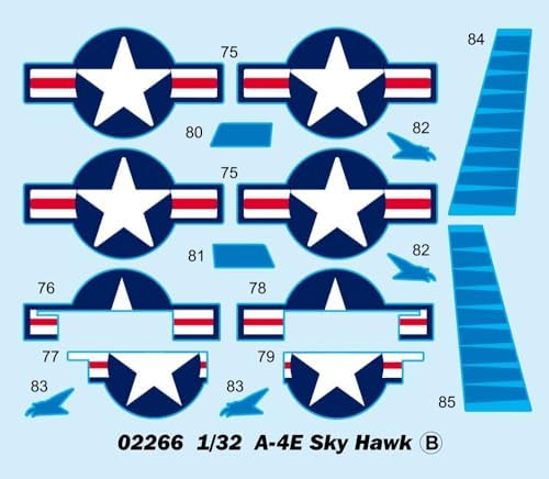 Trumpeter 1/32 A4E Skyhawk Attack Aircraft Model Kit