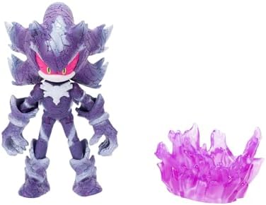 Sonic the Hedgehog 4-inch Mephiles the Dark Action Figure with Purple Mist Base Accessory. Ages 3+ (Officially Licensed by Sega)