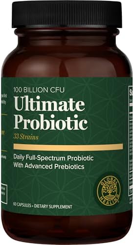Ultimate Probiotic 100 Billion CFU with Prebiotics, Gut Health (60 Count)