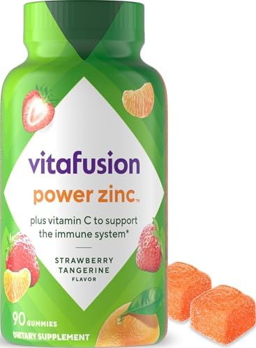 Vitafusion Zinc and Vitamin C Gummies | 90 Gummy Vitamins