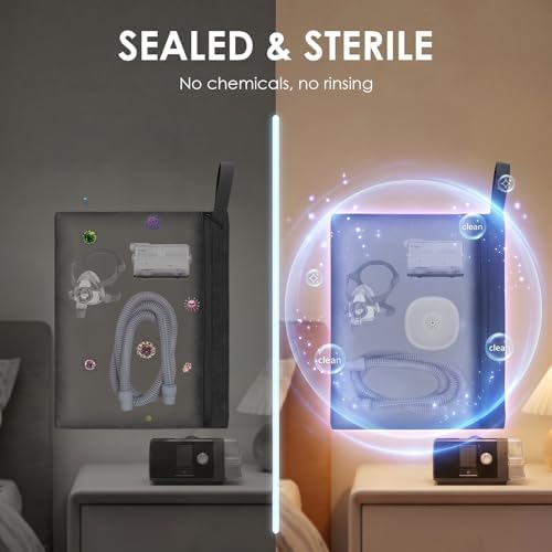 Portable Cleaning Kit with Foldable Large Cleaner Bag, Compact Multi-Function Cleaner Machine for Travel, High Compatible for Household Use