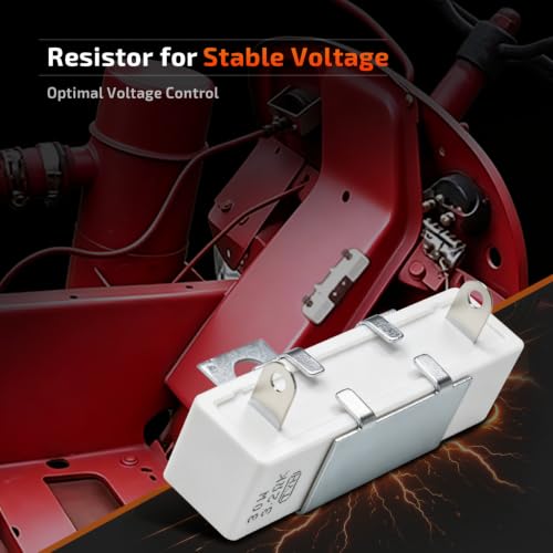 Ford Tractor 8NE-10306 Electrical Resistor - 12 Volt to 6 Volt Converter | Compatible with Ford Tractor 8N 2N 9N NAA 601 801 200 w/ 12V Alternator