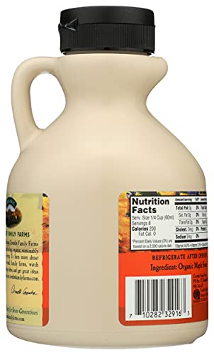 Coombs Family Farms 100% Pure Organic Maple Syrup Grade A Amber Rich, 8 Fl Oz