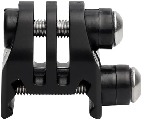Picatinny Rails Airsoft Rail Helmet Excavator Mounts Bracket Adapter for GoPro Action Camera (2Black)