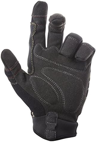 Custom Leathercraft130M Subcontractor Flex Grip Work Gloves, Medium